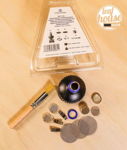 Filling Chamber with Dosing Capsule Adapter - Volcano Classic-Vape Shop Australia