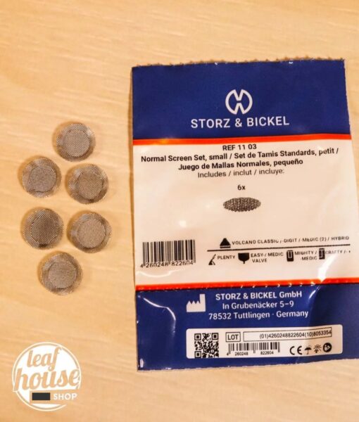 Storz and Bickel-Normal Screen- Small-Pack of 6-Vape Australia