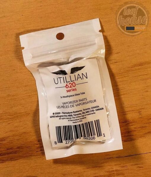Utillian 620 Mouthpiece Glass Tube-Dry Herb Vape Shop Australia