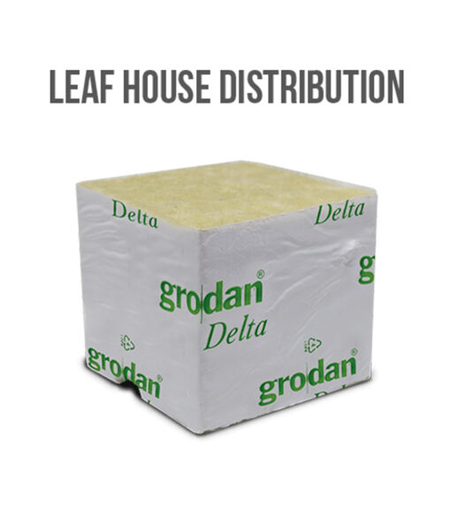 Grodan Delta 4G Cubes No/Hole (75x75x60 mm)