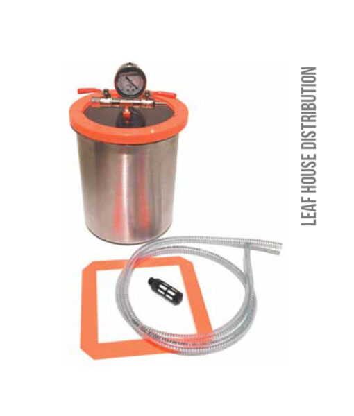 Stainless Steel 1.5 Gal/ 5.5 Litre Vacuum Kit