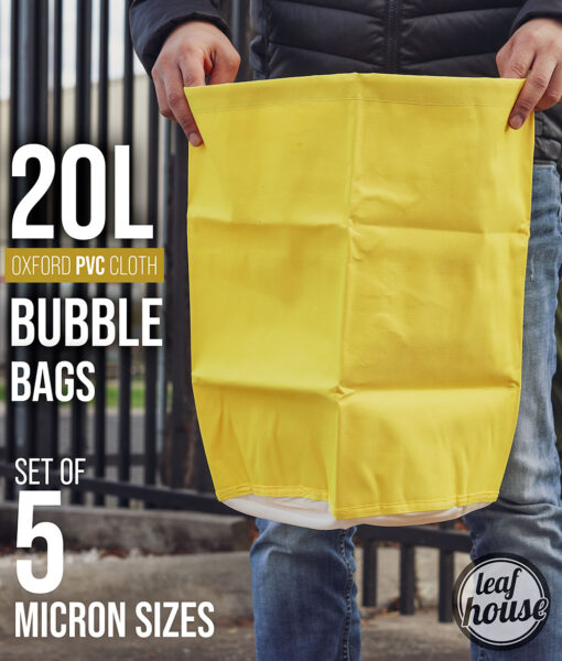 Bubble Extraction Bags - 5 Micron Set - 5 Gallon (22.73 L)