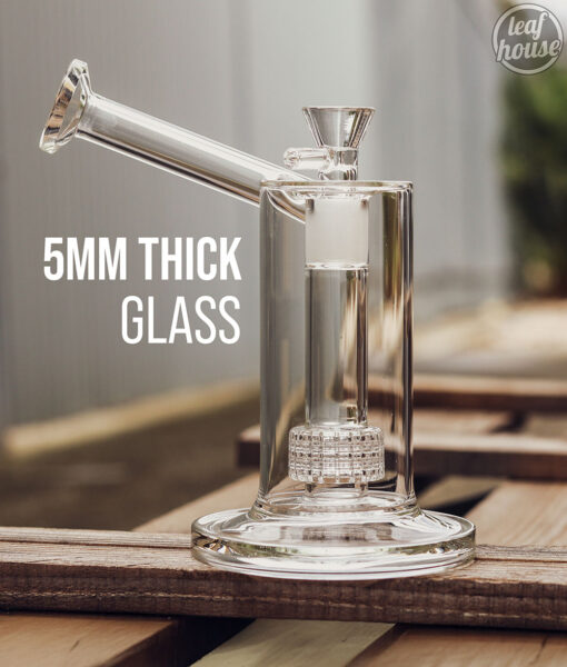 Cylinder Perc Glass Piece - Inline Honeycomb – 22.6 cm (8.9 inch)
