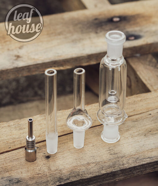 Nectar Collector Kit – 10 mm Glass & Titanium Micro Set