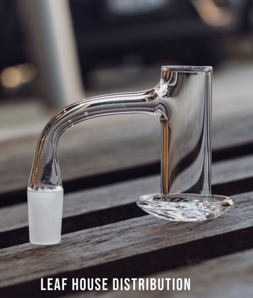 Full Weld Terp Slurper Quartz Banger – Column Style – 14mm 90 Degree