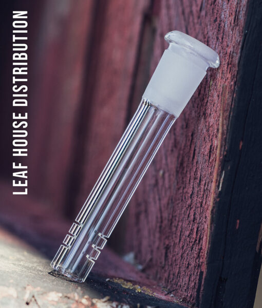 Glass Downstem – 18mm Male To 14mm Female (Multiple Lengths)